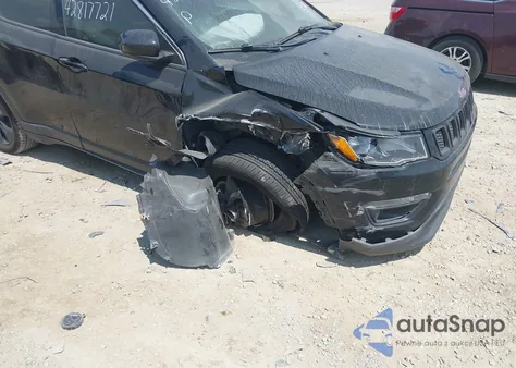 2020 Jeep Compass Latitude Fwd из США, поврежденный, VIN 3C4NJCBB5LT162507